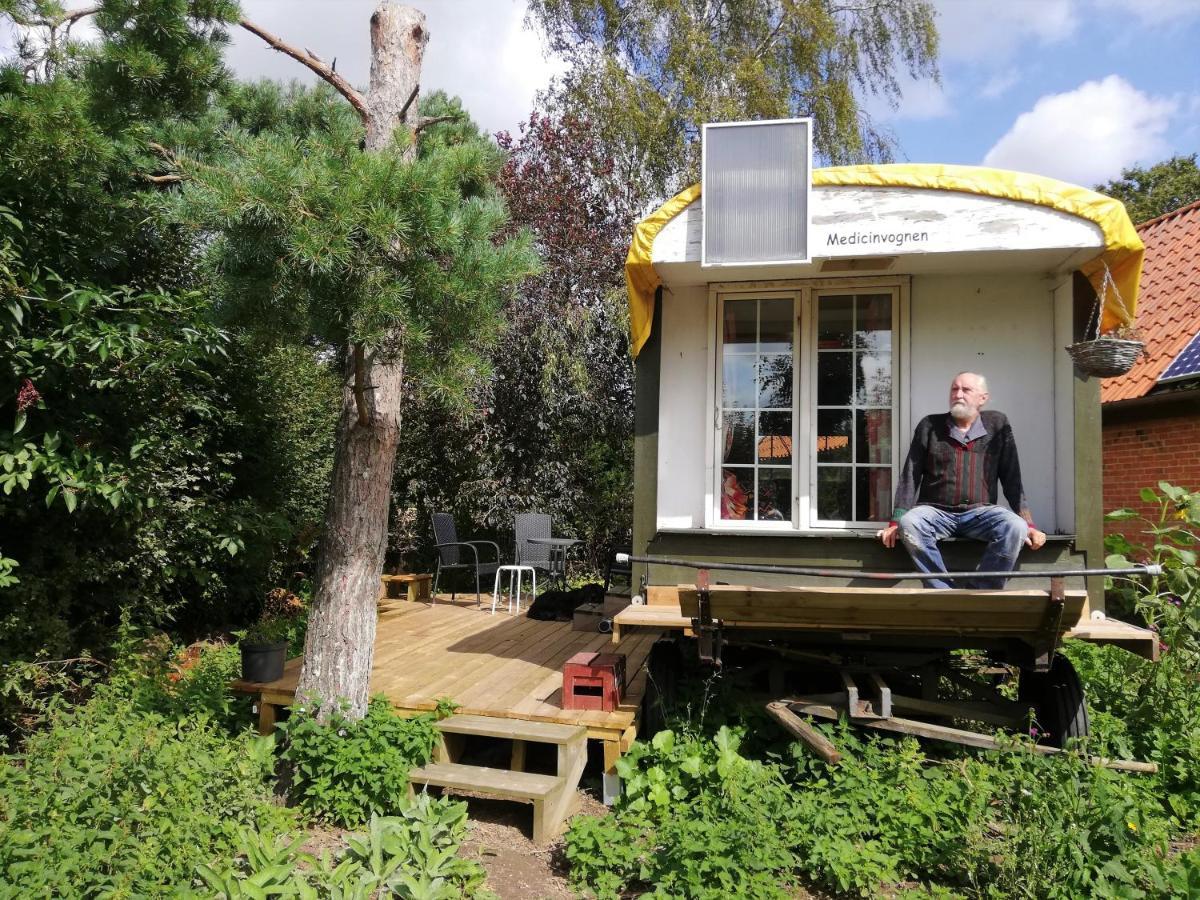Shamanens Hule Bed & Breakfast Haslev Bagian luar foto